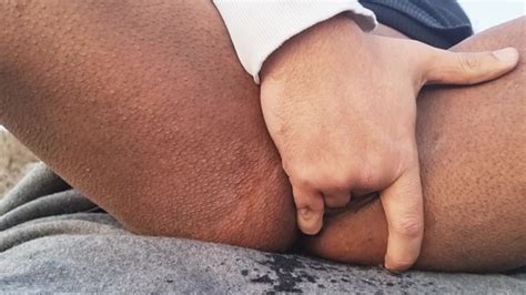 Horny Hiker With Masturbates And Squirts Outdoors Then Gets Caught And Fucked By Another Hiker