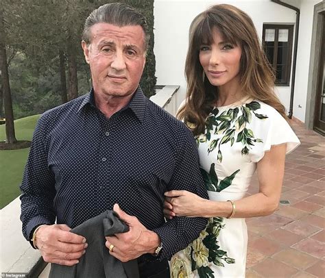 Sylvester Stallone S Wife Jennifer Flavin Files For Divorce Daily Mail Online