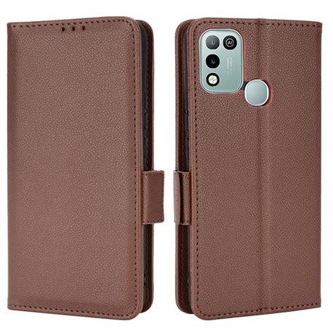 Wholesale For Infinix Hot Play Hot Play X Smart India PU Leather Litchi Texture