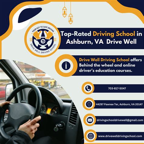 Top-Rated Driving Schools in Ashburn, VA - Drive Well | Drivers ...