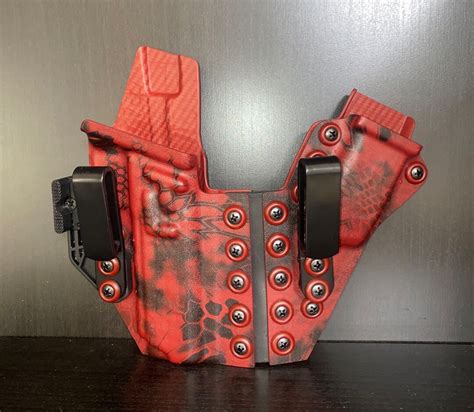 AIWB Kydex Sidecar Style Holster for Canik SFX Rival, Shown in Kryptek ...