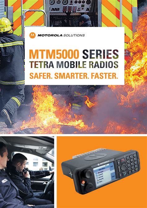 Mtm5000 Series Tetra Mobile Radios