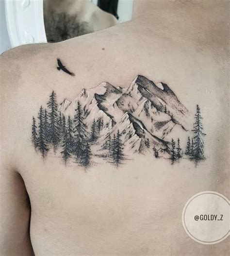 40 Fabulous Mountain Tattoo Designs Landscape Tattoo Body Art