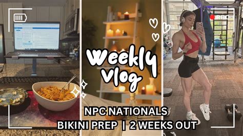 Npc Usas Bikini Prep Weeks Out Recovering From Being Sick Back In The Gym Road To Pro