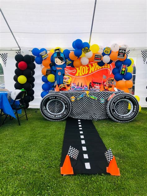 Hot Wheels Decorations Cumplea Os De Hot Wheels Fiesta De Hot Wheels Decoracion Fiesta