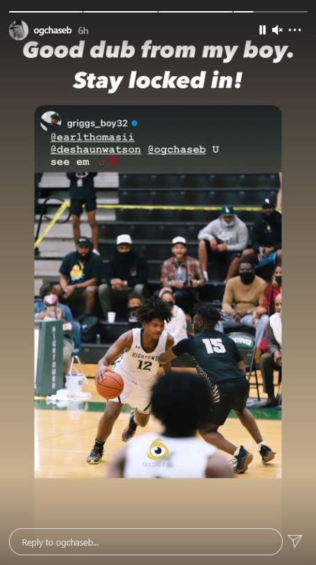 Deshaun Watson Spotted In Stands At Hightower Vs Foster Boys