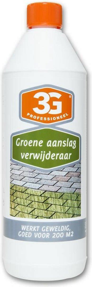 6x 3G Professioneel Groene Aanslag Verwijderaar 1 Liter Bol