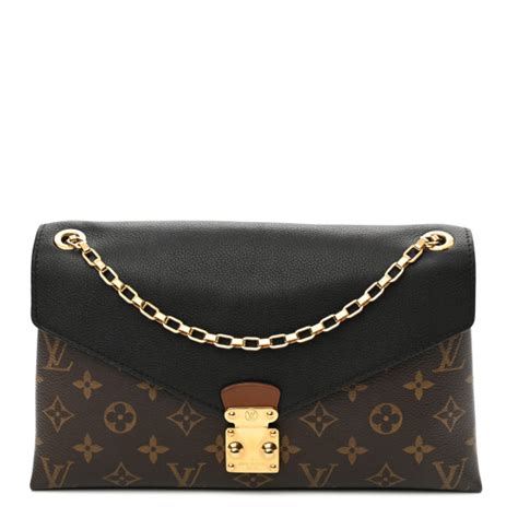 Louis Vuitton Monogram Pallas Chain Black 1112604 Fashionphile