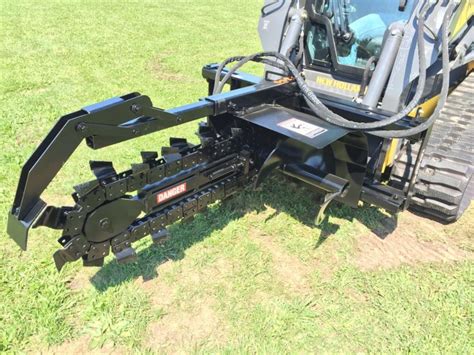Skid Steer Loader Trencher | Premier Attachments