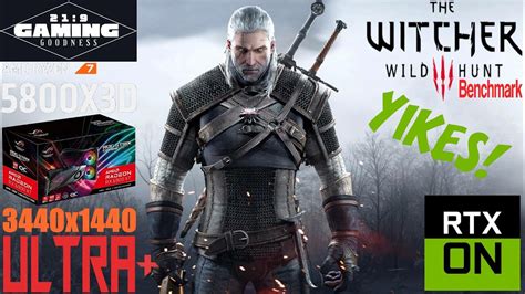 The Witcher Rtx Ultra X X D Xt Youtube