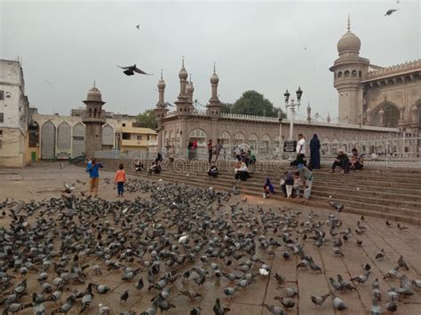 Mecca Masjid Hyderabad India Editorial Stock Photo - Image of hyderabad ...