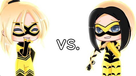 Queen Bee Vs Vesperia Chloé Vs Zoé Miraculous Ladybug「 Gacha Club