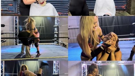 Blonde Bimbo Gets Cream Pied By Bbw Female Suplexs Submssions Face Smashes Nadia Sapphire