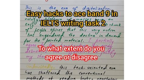 Hacks To Crack IELTS Writing Task 2 To What Extent Do You Agree Or