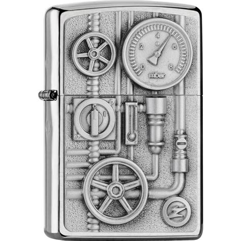 Lighter Zippo Steam System Emblem Haddocks Lightershop