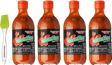 Amazon Valentina Hot Sauce Mexican Picante Salsa Vegan Spice Mix Made From Chili Peppers