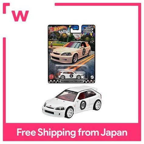 Mattel Hot Wheels Boulevard 99 Honda Civic Type R EK9 3 Years Old HKF19 Lazada PH