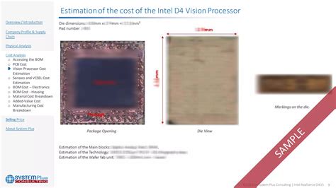 Intel RealSense D435 3D Active IR Stereo Depth Camera 2018 teardown ...
