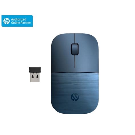 Hp Z3700 Ultra Slim Blue Led Optical Sensor Wireless Mouse Shopee