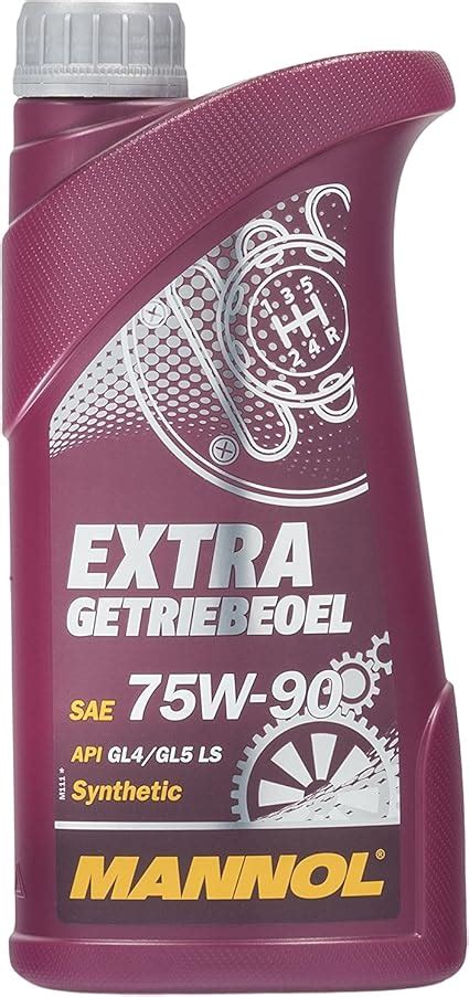 MANNOL Extra Getriebeoel 75 W De 90 API GL 4 GL 5 LS 1 L Amazon Es