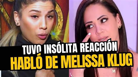 Yahaira Plasencia Tuvo Ins Lita Reacci N Al Ser Consultada Por Melissa