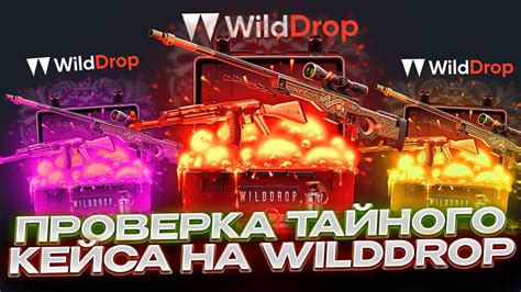 ПРОВЕРКА ТАЙНОГО КЕЙСА НА WILDDROP ОЧЕНЬ ДОРОГОЙ КЕЙС ПРОМОКОД 40