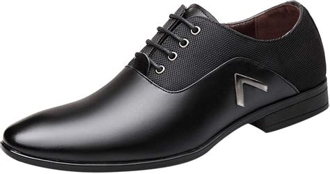 Plot Herren Oxford Anzugschuhe Business Lederschuhe Modische