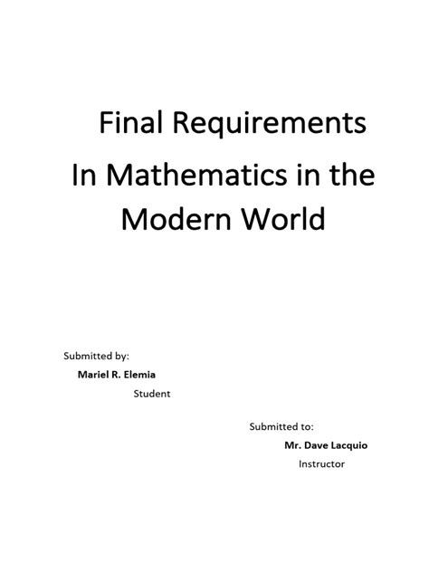 mathematics   modern world  science sampling statistics