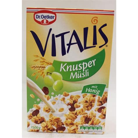 Dr Oetker Vitalis Knusper Müsli 1X1 5Kg Packung