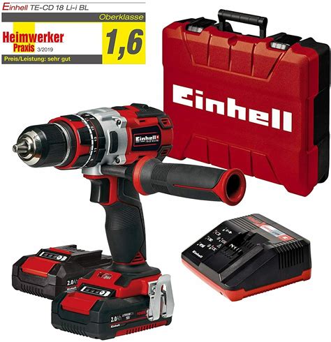 Einhell Akkuschrauber TE CD 18 Li I Brushless