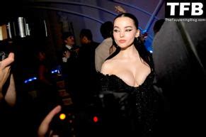 Dove Cameron Sexy Seen Flaunting Her Tits At The Standard Hotel Met Gala Afterparty In New York