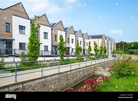 Contemporary Affordable Housing Scheme In Redruth Cornwall England