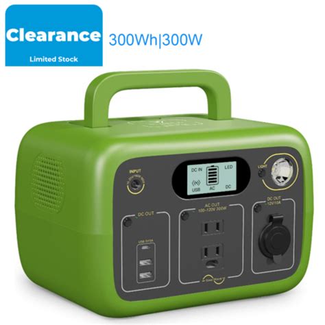 Bluetti Ac Portable Power Station Wh W Inverter