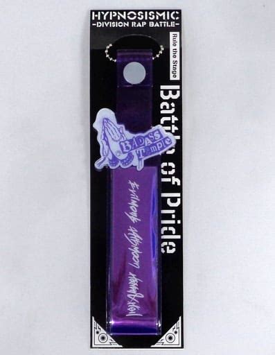 駿河屋 銀テープストラップ ナゴヤディビジョンBad Ass Temple 舞台ヒプノシスマイク Division Rap Battle Rule the Stage