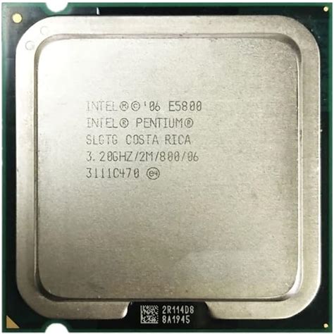 Intel Pentium E Ghz Dual Core Cpu Processor M W Lga No