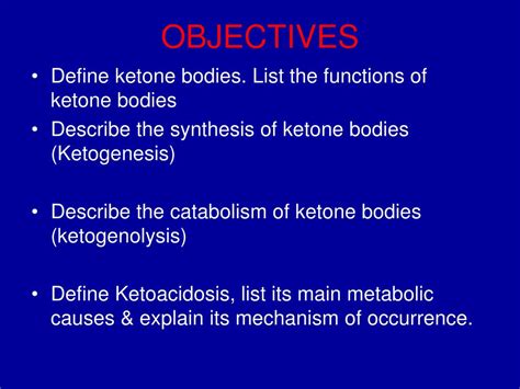 PPT - KETONE BODY METABOLISM PowerPoint Presentation, free download ...