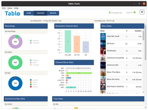 Tablo Tools - The control over your Tablo you needed