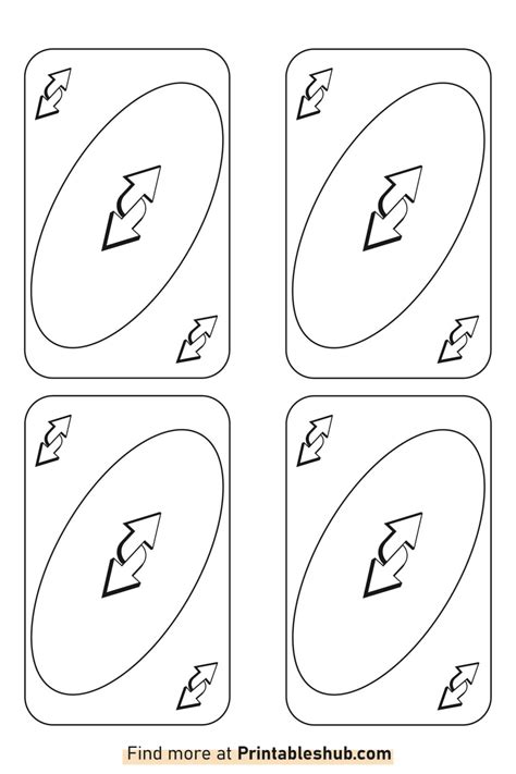 Free Printable Uno Reverse Cards With Blank Template Pdf Included