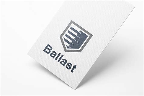 Atrevido Serio Dise O De Logo For Ballast Por Tech Services Dise O