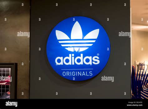 Blue Adidas Logo