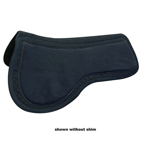 Saddle Pad Contour With Memory Foam Shims