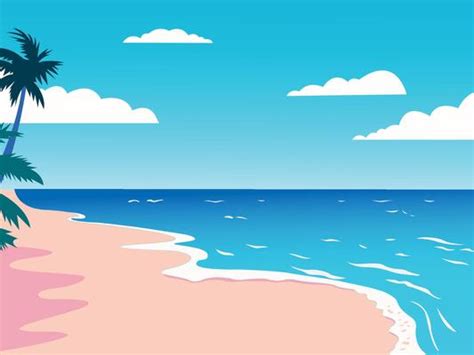 Animated Beach Vector Art Icons And Graphics For Free Download