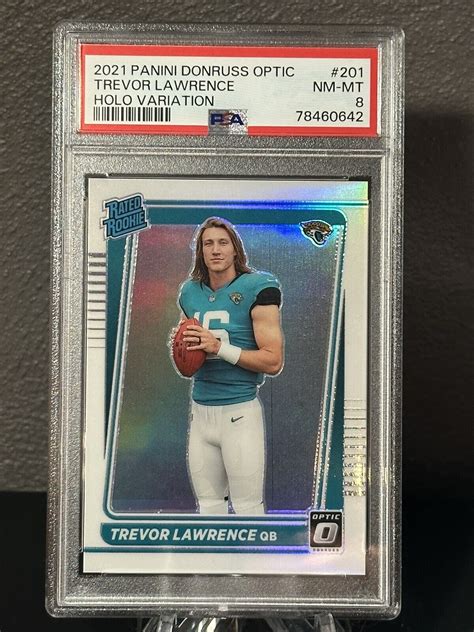 Donruss Optic Trevor Lawrence Rc Rated Rookie Holo Variation