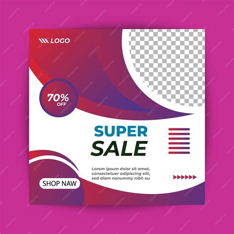 premium vector special social media post design