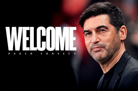 Official: AC Milan announce Paulo Fonseca as new head coach