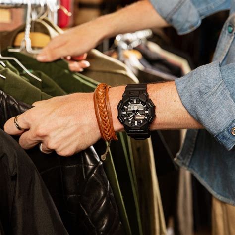 GA010-1A | G-SHOCK ANALOG-DIGITAL Black | CASIO