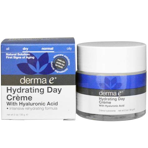 Hydrating Day Cream With Hyaluronic Acid Derma E Australia Hydrating