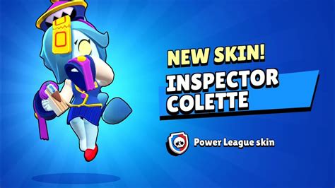 Buying INSPECTOR COLETTE The Power League Brawl Stars YouTube