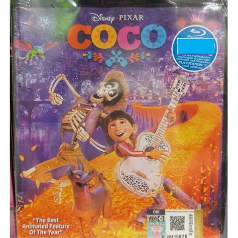 Disney Pixar Coco Movie Blu Ray Hobbies And Toys Music And Media Cds And Dvds On Carousell