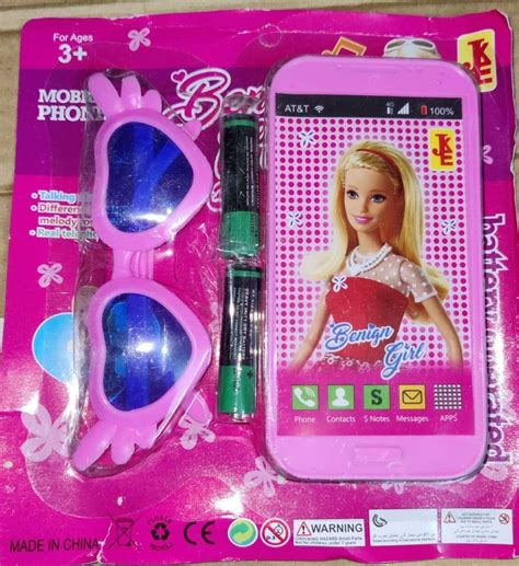 Benign Girl Kids Mobile Phone Specs Set At ₹ 37set Plastic Playset